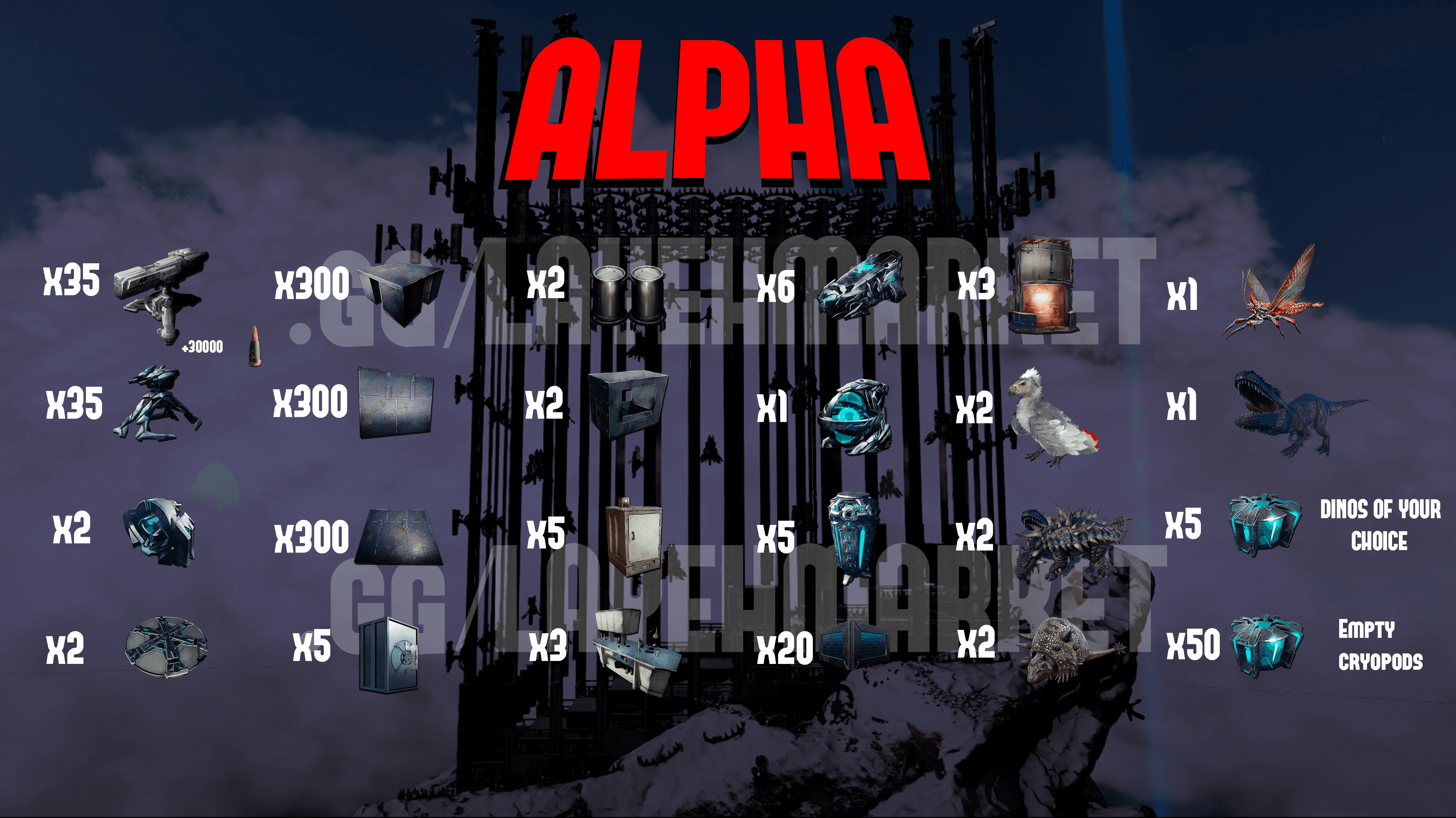 Alpha Base Kit