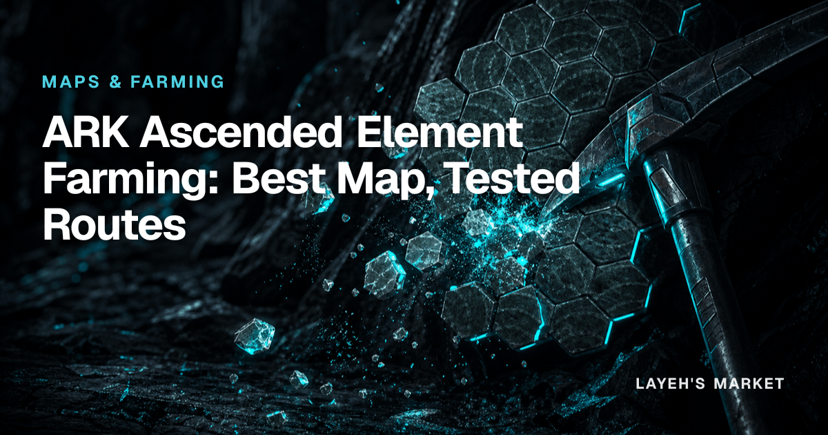ARK Ascended Element Farming: Best Map, Tested Routes - Layeh's Market