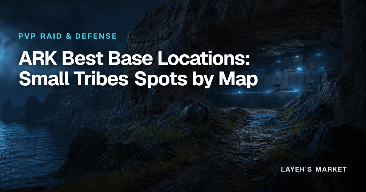 Best Base Locations for ARK Survival Ascended Small Tribes - Layeh's Market
